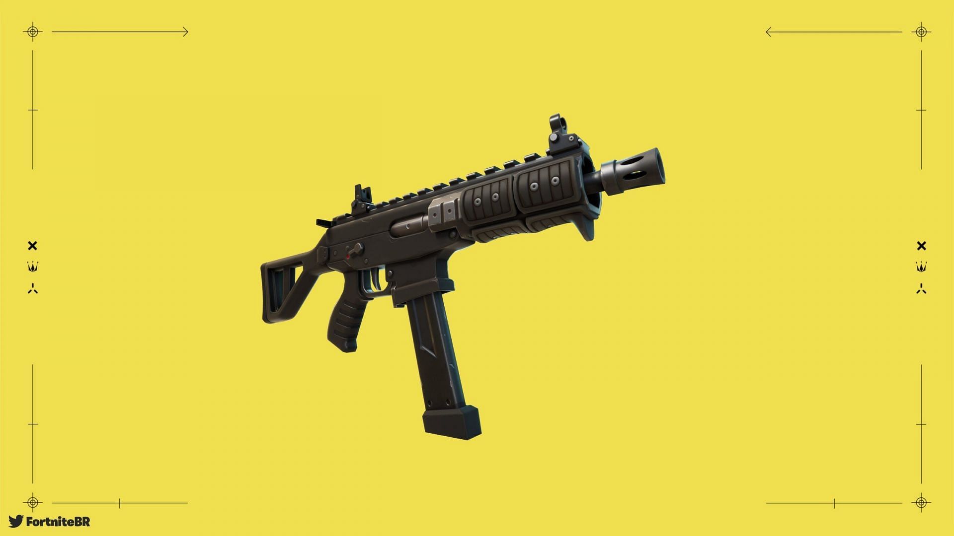 Despite its vaulting, the Combat SMG is still one of the most popular Fortnite weapons (Image via Epic Games)
