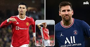 Arsenal midfielder Granit Xhaka chooses between Lionel Messi and Cristiano Ronaldo