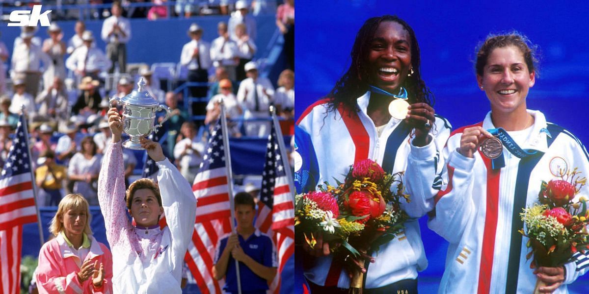 Monica Seles won Grand Slams while representing Yugoslavia and the USA