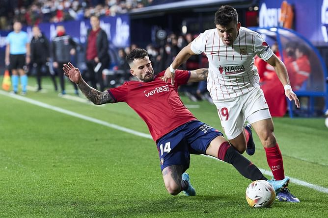 Osasuna vs Sevilla Prediction and Betting Tips | 12th August 2022