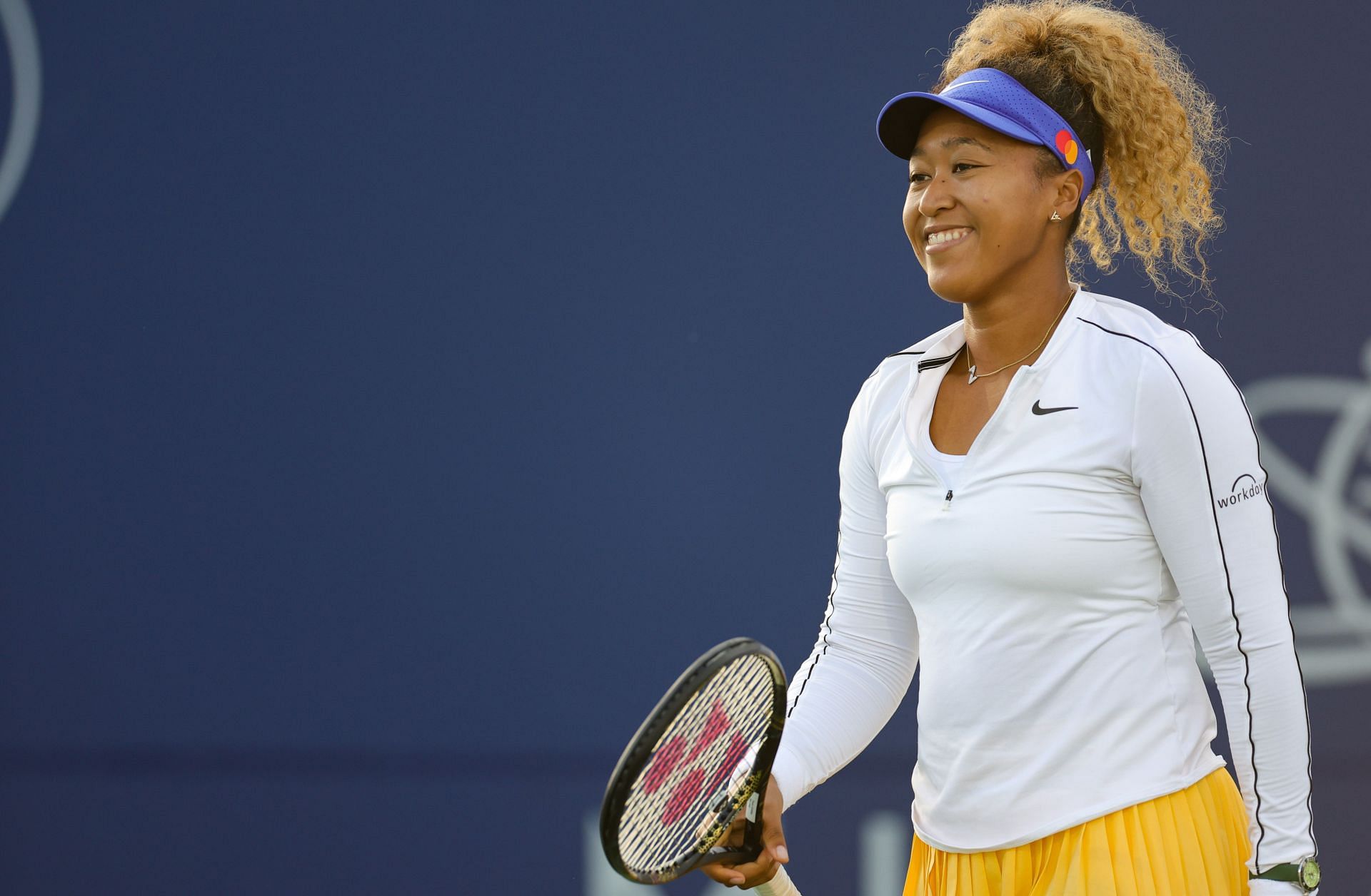 Naomi Osaka at the 2022 Mubadala Silicon Valley Classic.