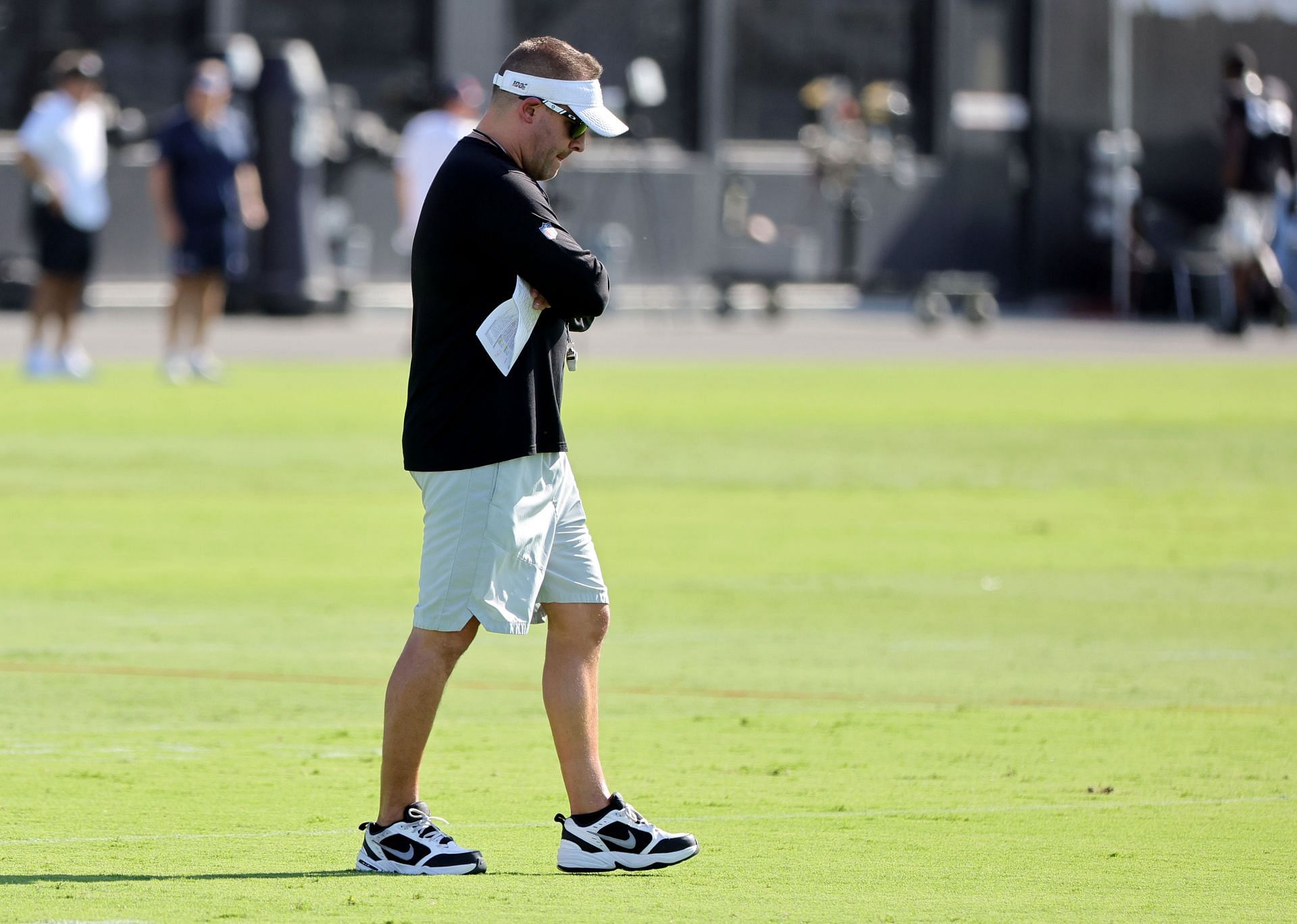 Las Vegas Raiders Hold Joint Practices With New England Patriots