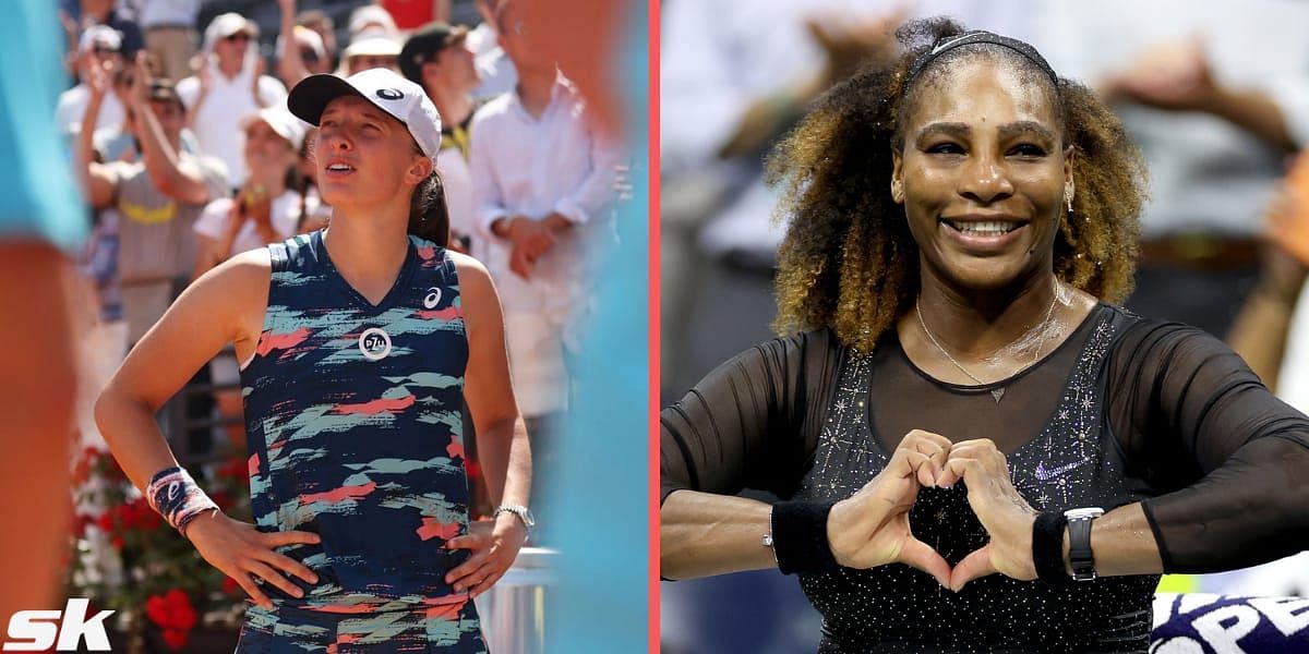 Iga Swiatek talks about Serena Williams