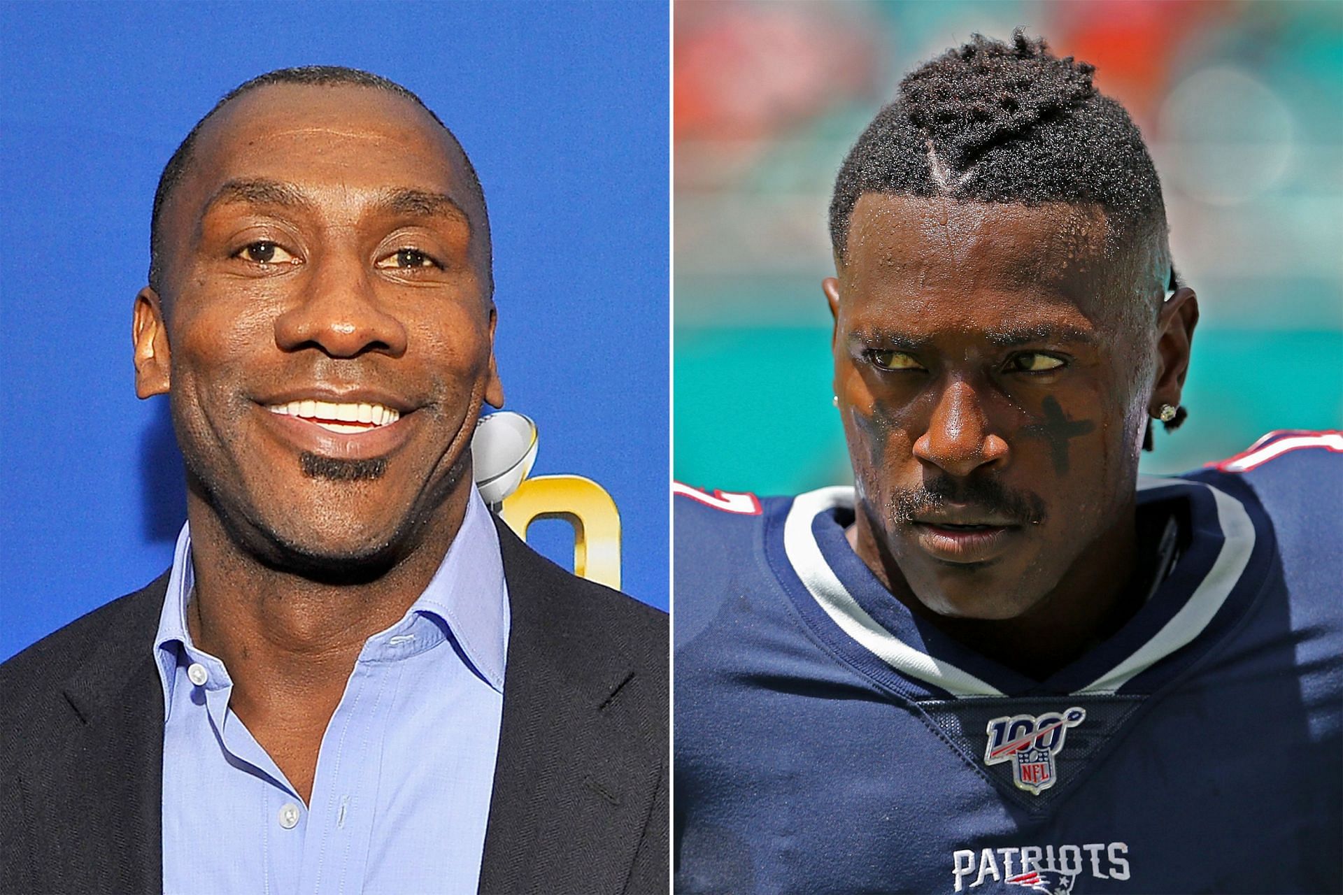 Shannon Sharpe and Antonio Brown | Mandatory Credit: NY Post