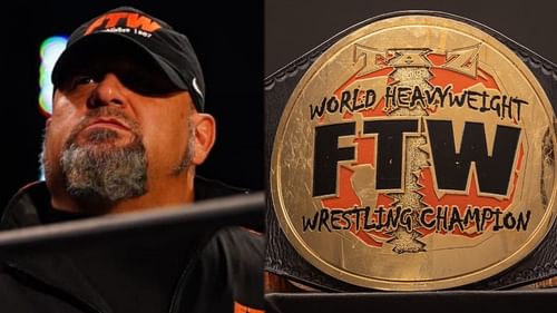 Taz (Left), The FTW Championship (Right)