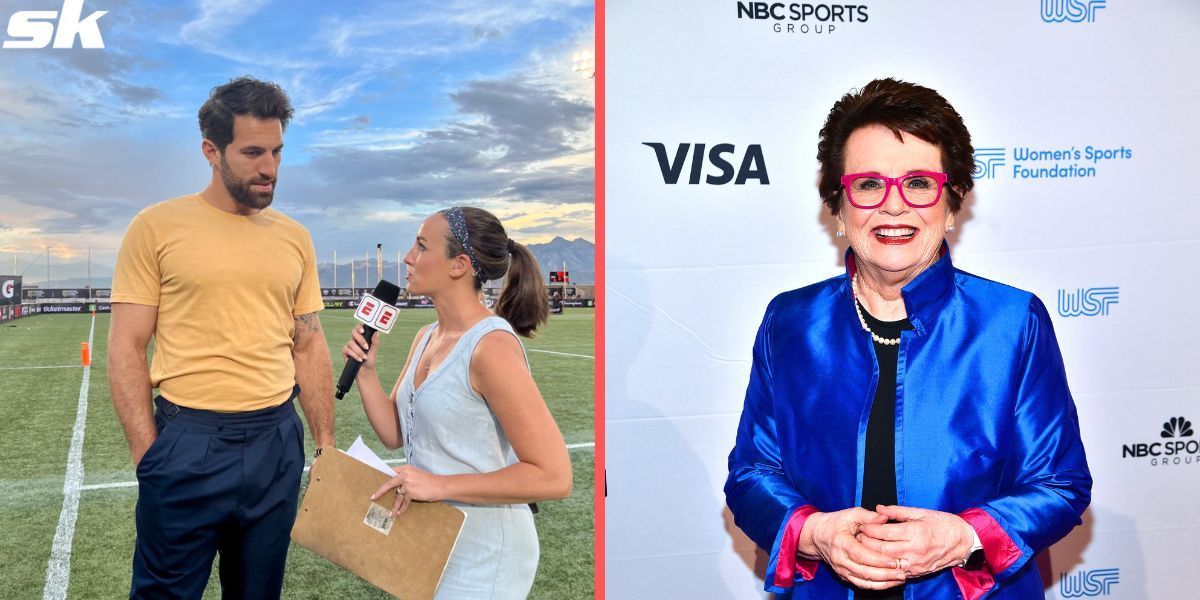 American lacrosse star Paul Rabi has heaped praise on Billie Jean King.