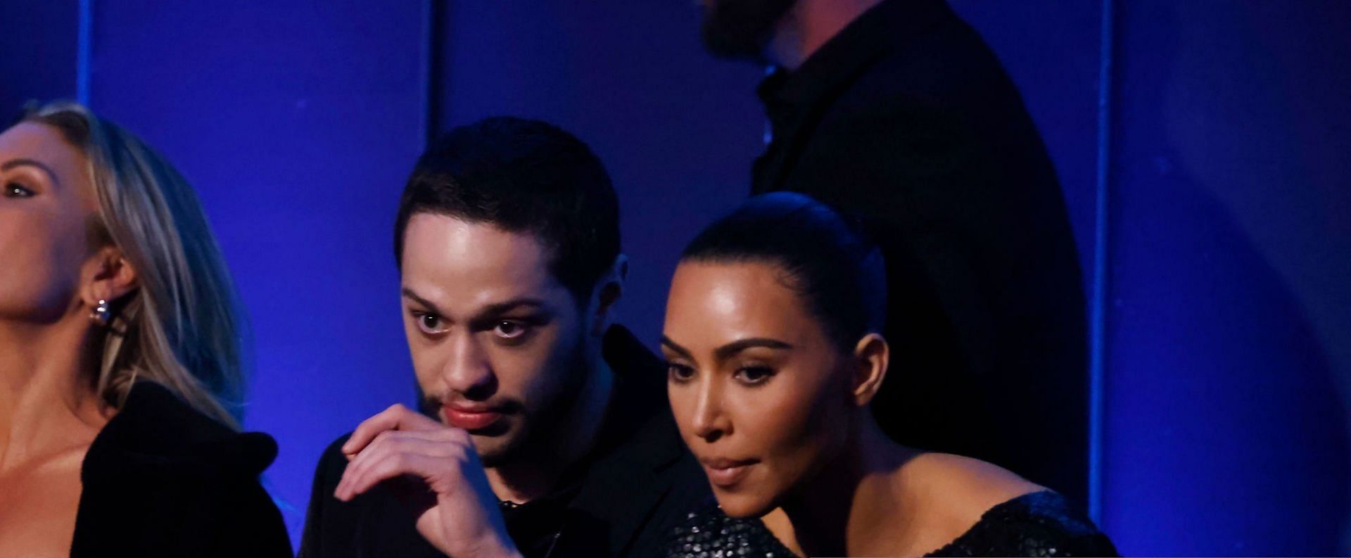 Kim Kardashian and Pete Davidson started dating in October last year (Image via Getty Images)