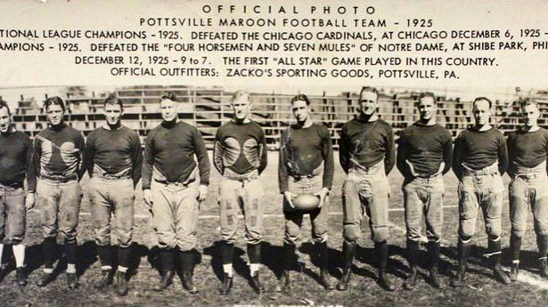 Pottsville Maroons v Chicago Cardinals 1925