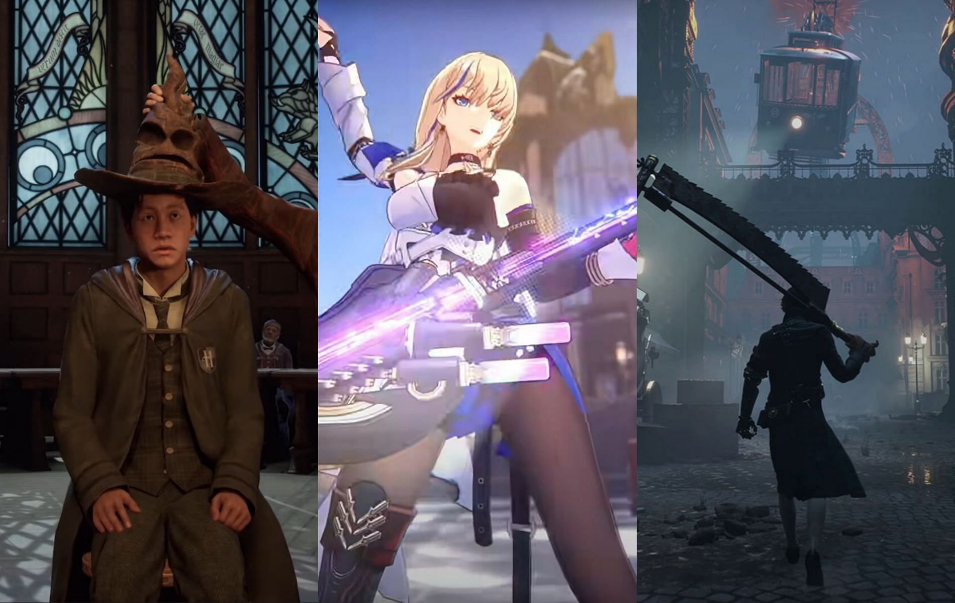 Gamescom 2022 Opening Night Live air time and title showcases confirmed so far (Images via Hogwarts Legacy, Honkai: Star Rail, and Lies of P)