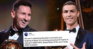 "Never compare", "Ronaldo fans are celebrating" - Cristiano Ronaldo and Lionel Messi fans troll each other after Ballon d'Or nominee list