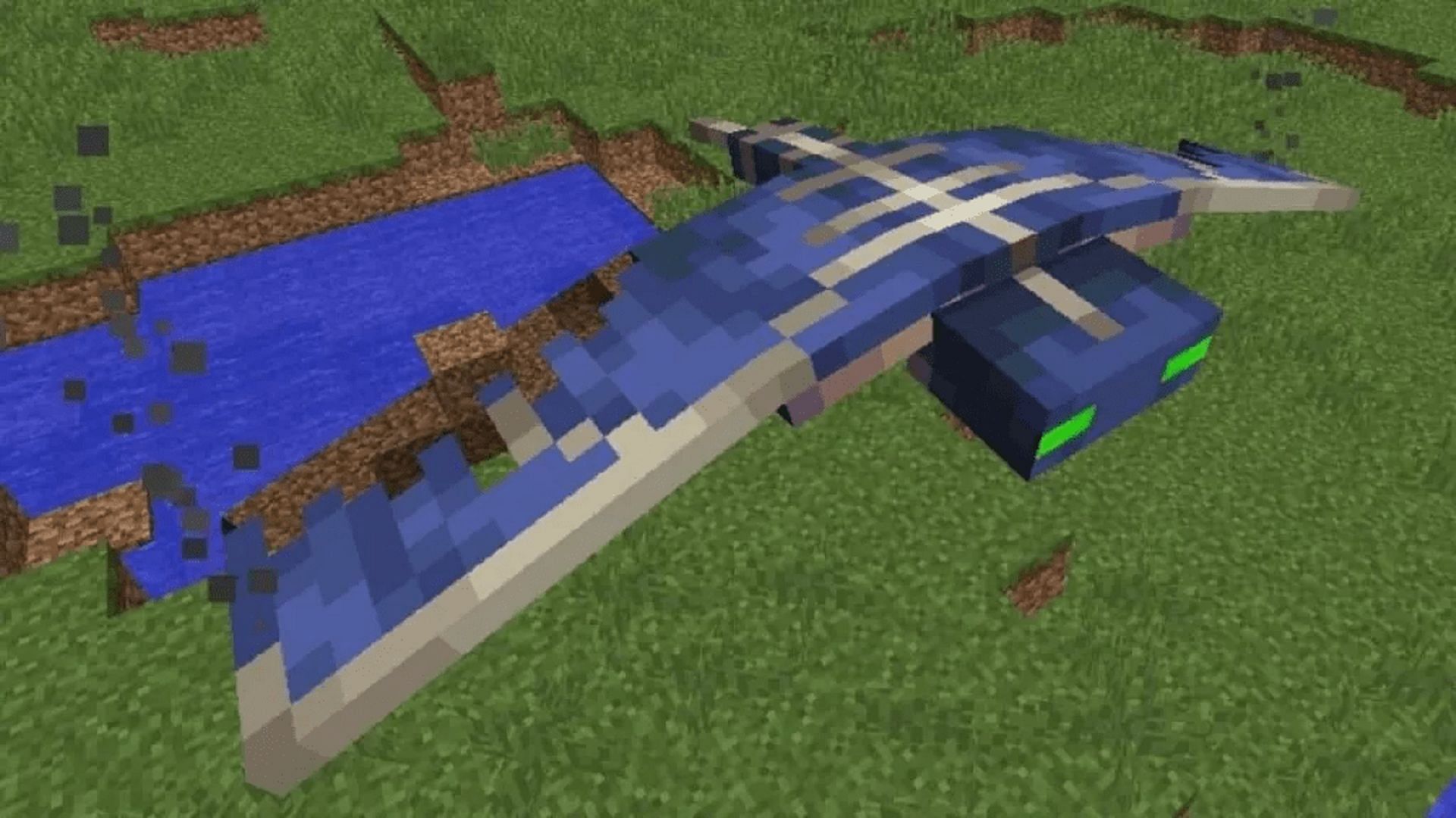 A Phantom takes flight in Minecraft (Image via Mojang)