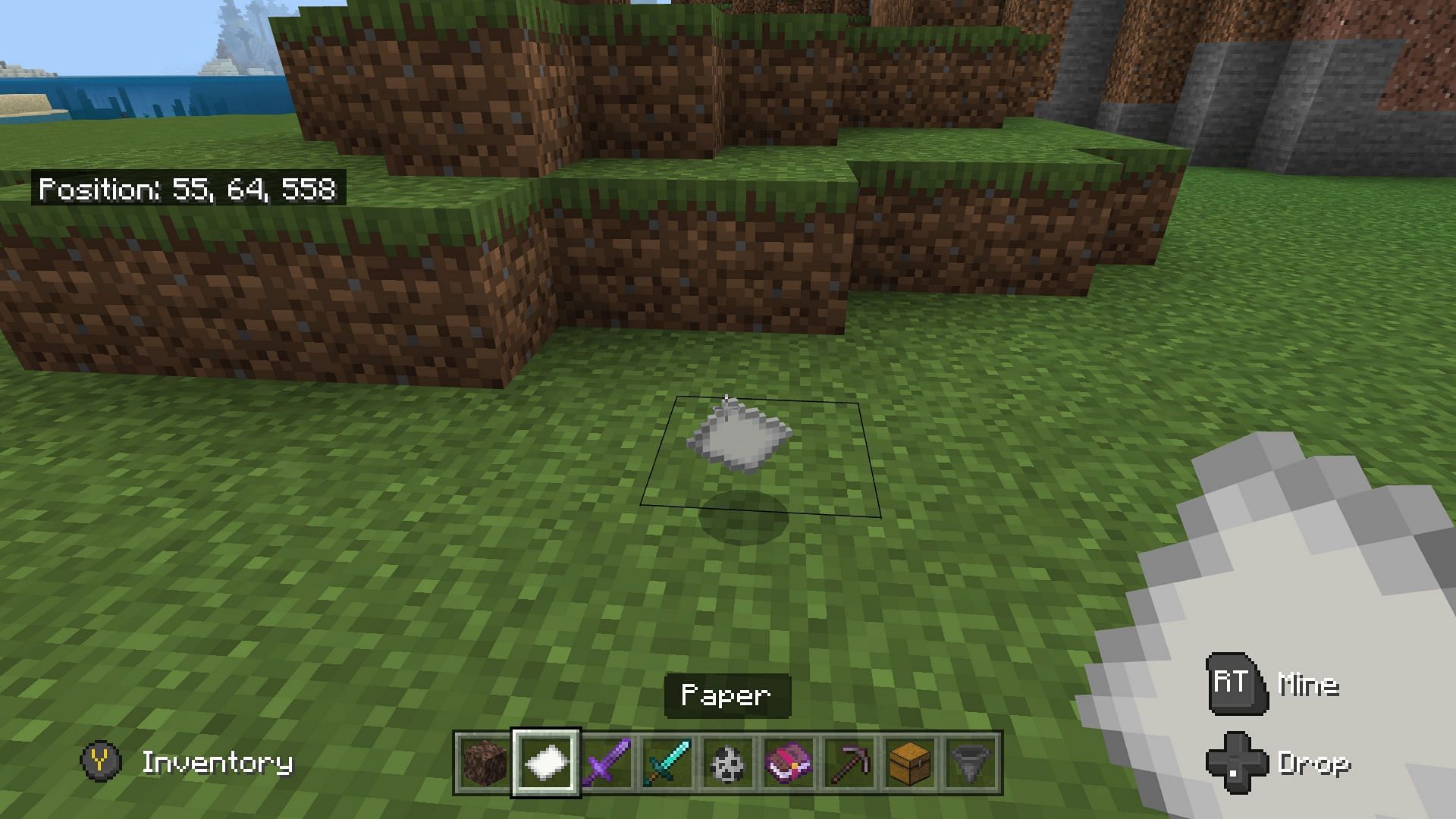 Paper is easy to create in Minecraft (Image via Mojang)