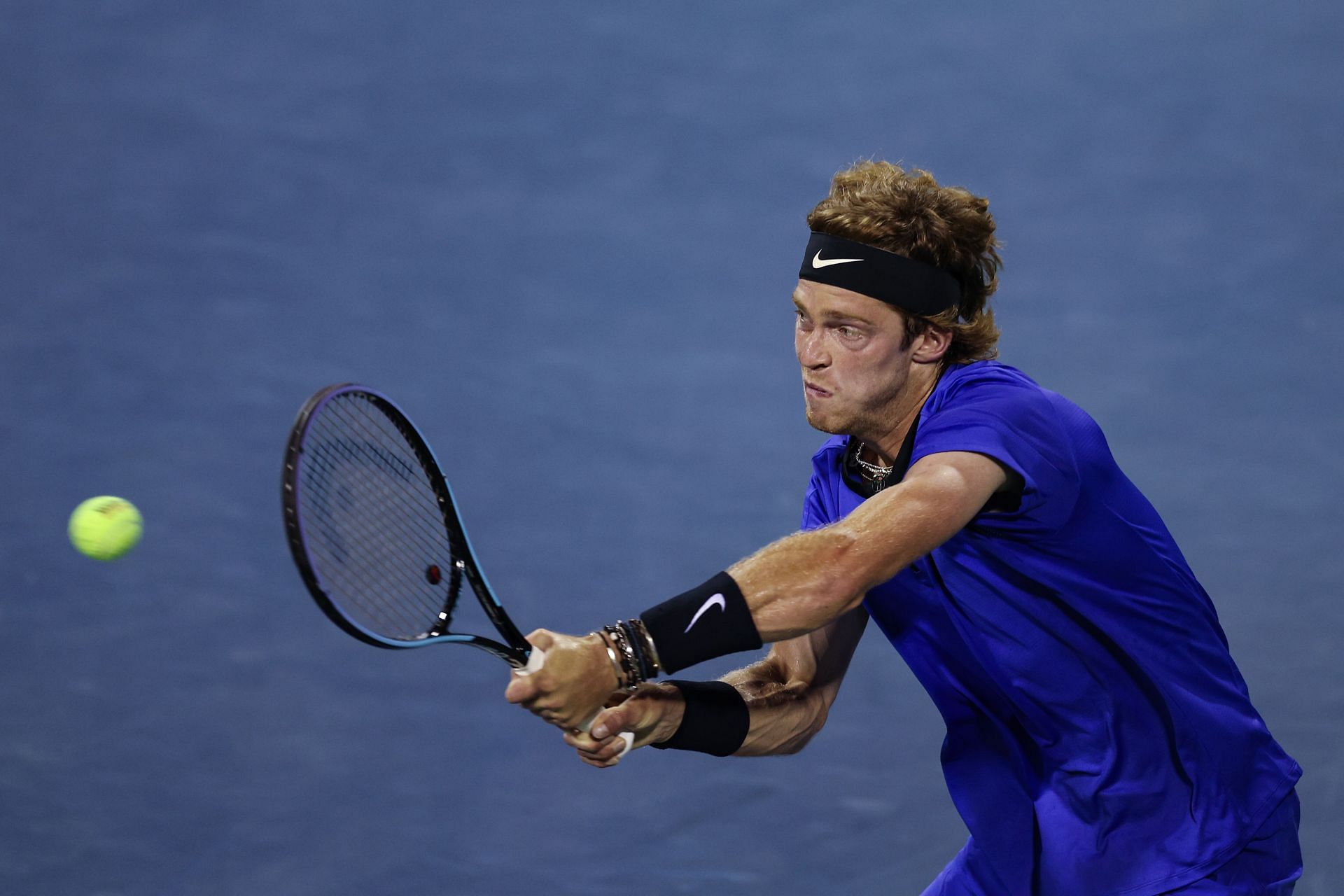 Andrey Rublev will look to reach his fourth final of this season