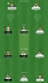 LNS vs WEF Dream11 Prediction Team, Grand League