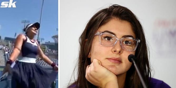 Bianca Andreescu reveals reasons for on-court outburst about poor kit during US Open 1R win