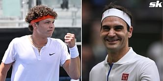 Ben Shelton uses shoes sent by Roger Federer at US Open 2022