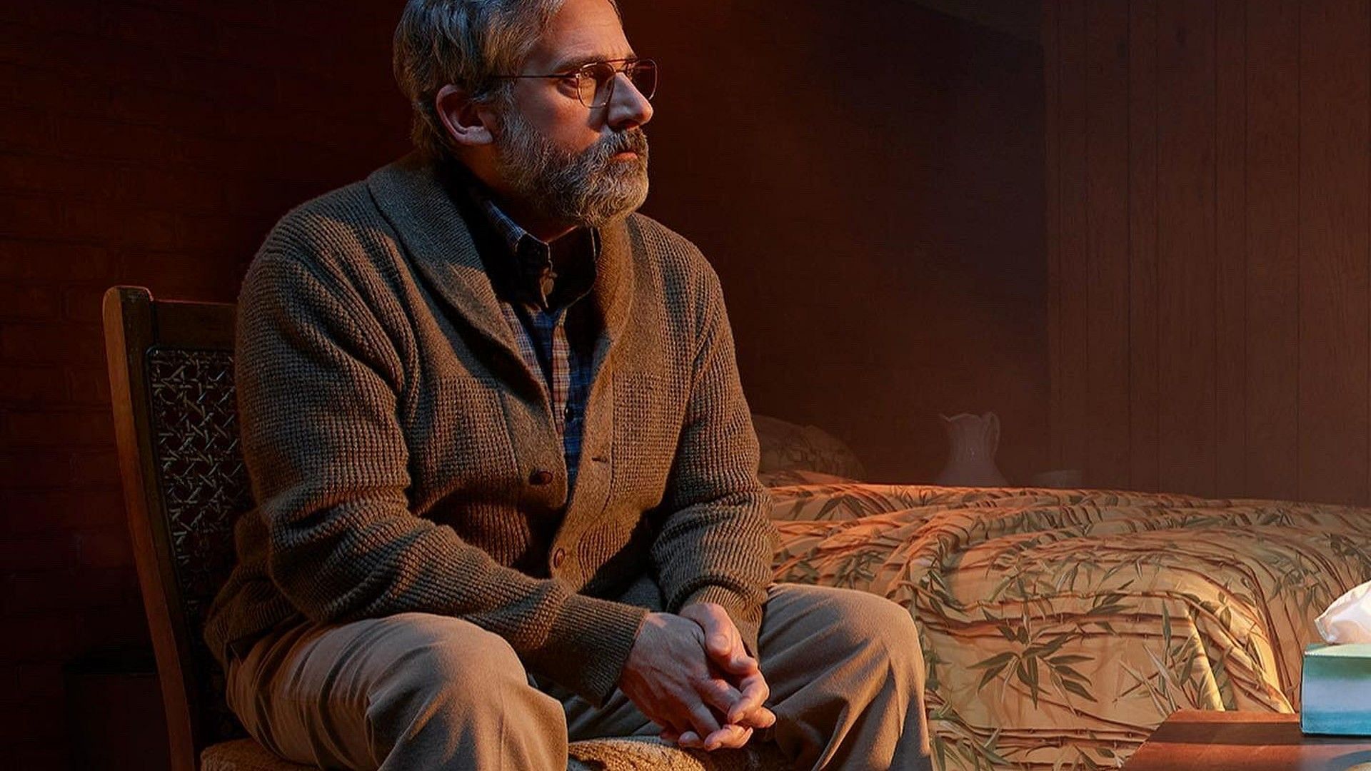 Steve Carell in &#039;The Patient&#039; (Image via Twitter/@FXNetworks)