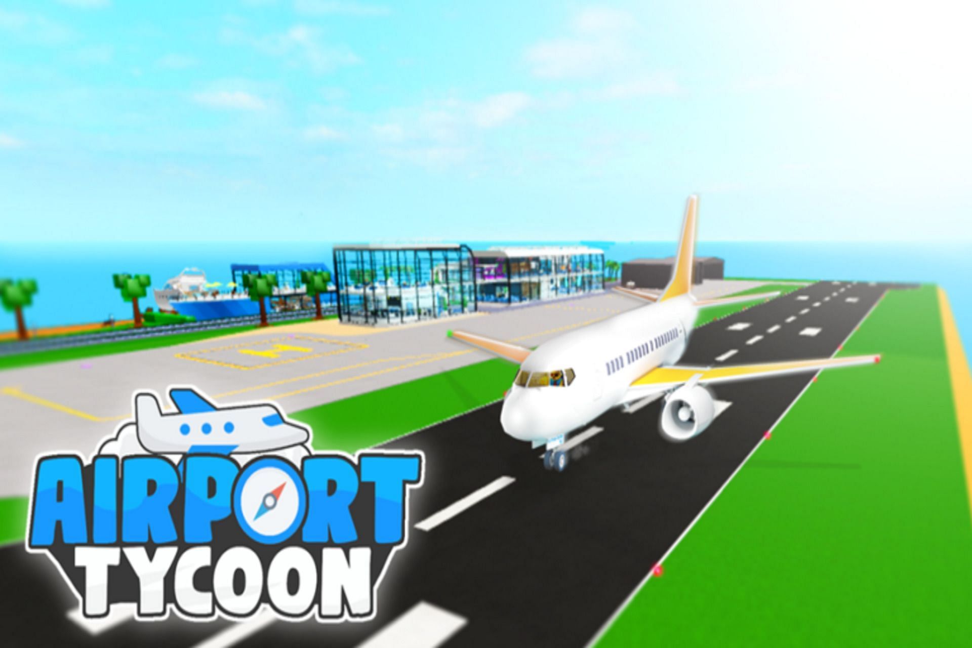 Redeem these codes to plan out your own cool Airport in Airport Tycoon (Image via Roblox)
