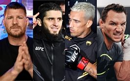 "I'm a little bit skeptical about that" - Michael Bisping on Islam Makhachev claiming UFC threatened Charles Oliveira they'd offer title fight to Michael Chandler