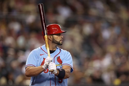 Albert Pujols of the St. Louis Cardinals is closing in on 700 career home runs.