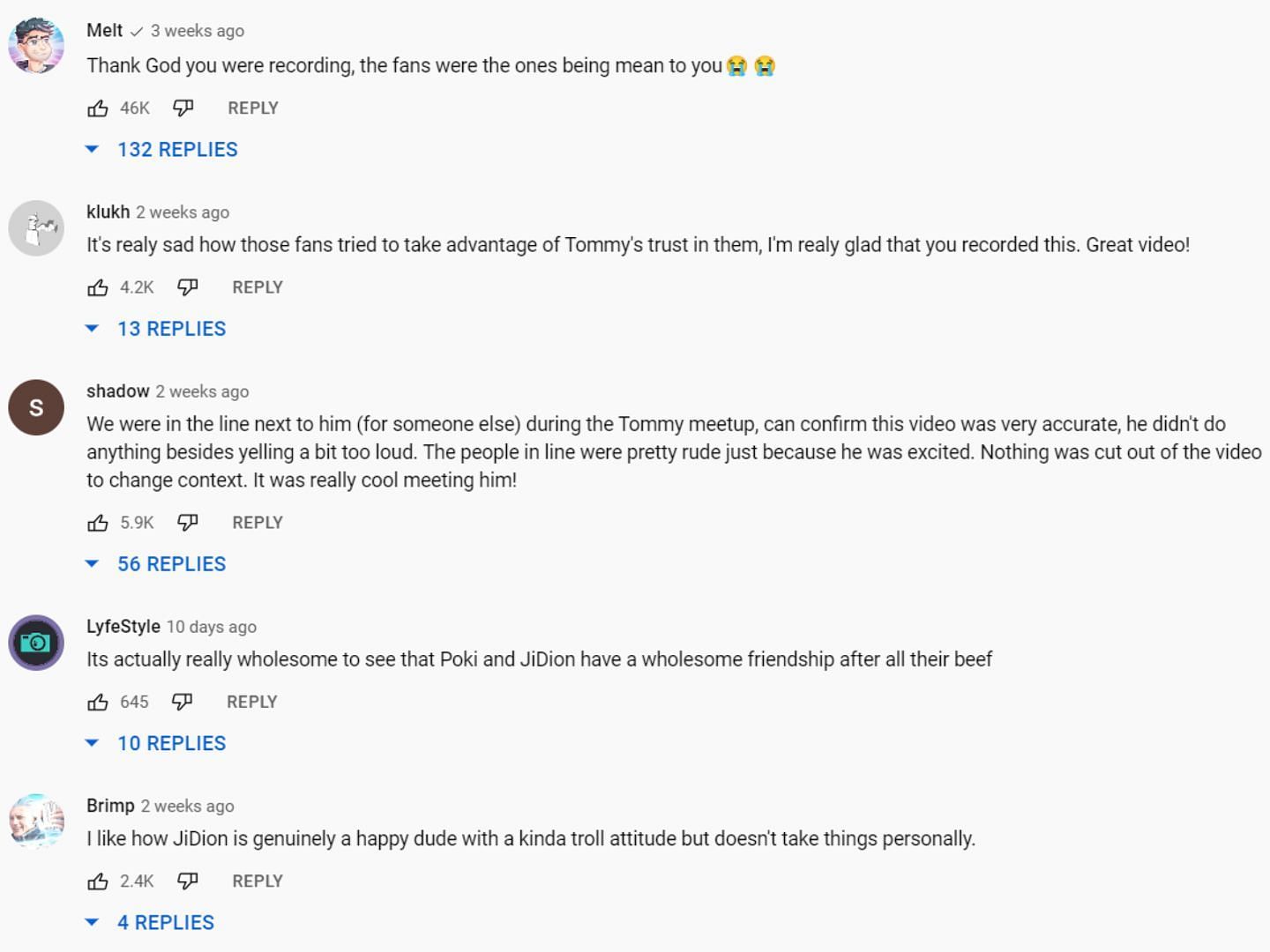 Fans reaction (Image via JiDion/YouTube)