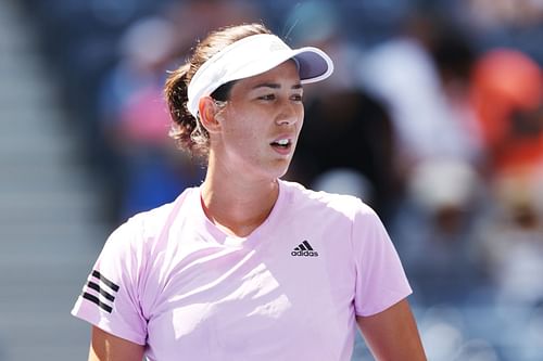 Garbine Muguruza at the 2022 US Open.