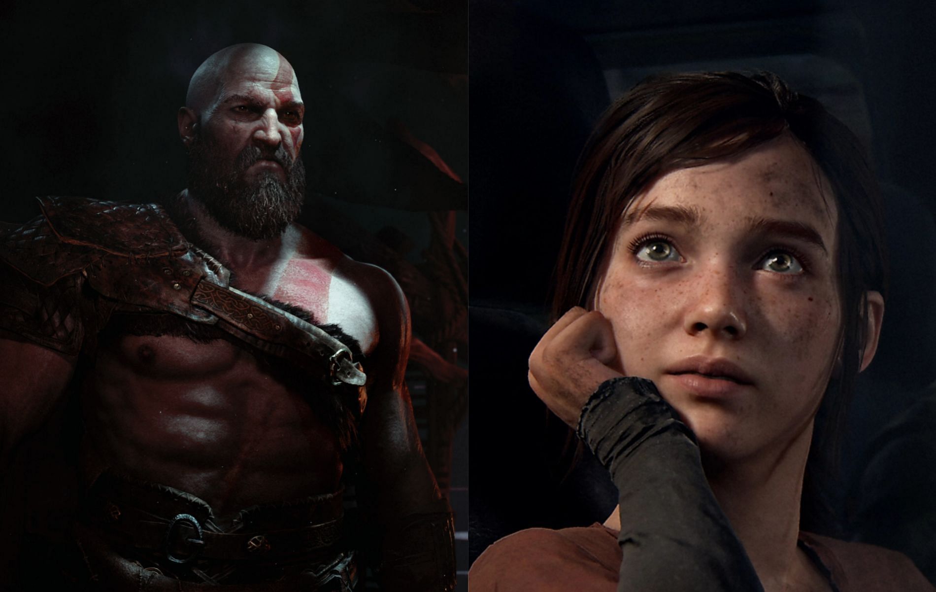 The Last of Us Part 1 remake coming in September (Image via God of War, The Last of Us)