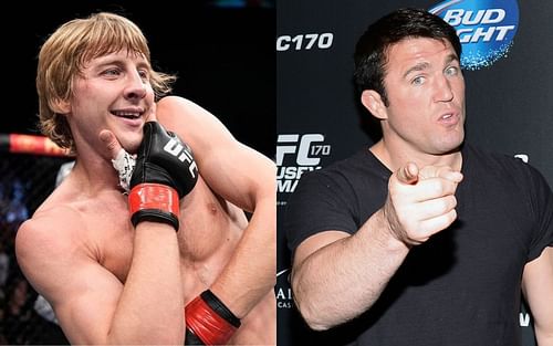 Paddy Pimblett (via @theufcbaddy on Instagram), Chael Sonnen (R)