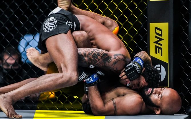 “Gonna be a submission” - Adriano Moraes looks to drag Demetrious Johnson to the mat and tap him out