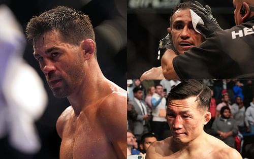 Dominick Cruz, Tony Ferguson (top right), and Chan Sung Jung (bottom right)