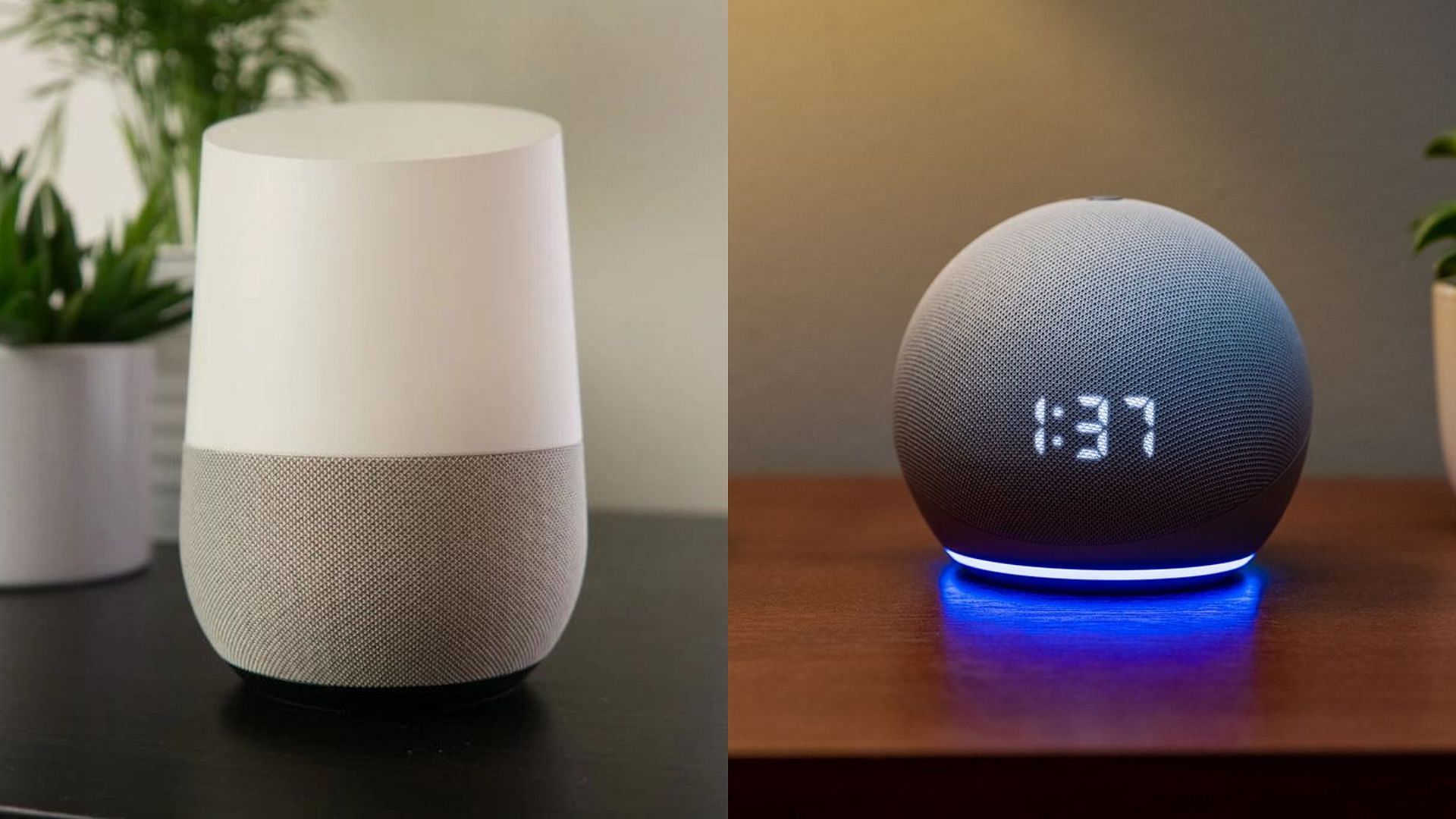 Comparar alexa 2025 con google home