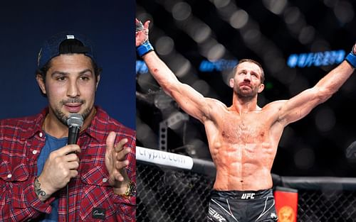 Brendan Schaub (left), Luke Rockhold (right) [Images courtesy: Getty | @ufc via Instagram]