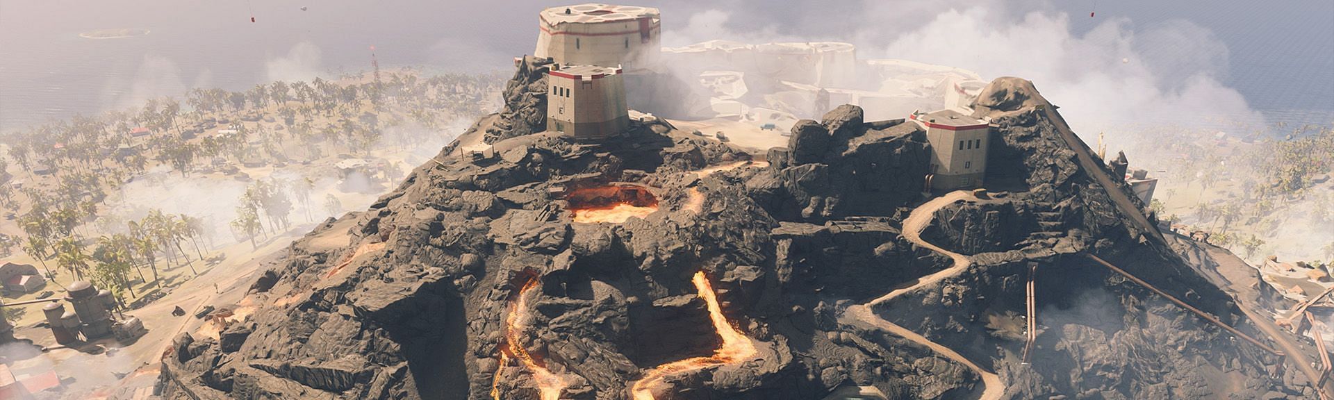 Caldera peak&#039;s volcano (Image via Activision)