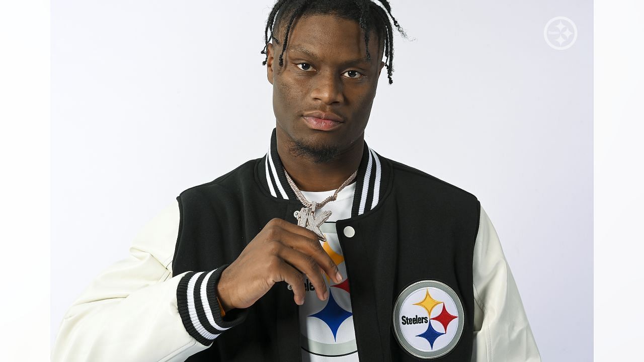 New Pittsburgh receiver, George Pickens ~ image credit Steelers.com