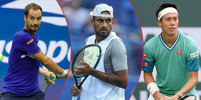 5 skillful male players who haven't won a Grand Slam ft. Richard Gasquet and Kei Nishikori