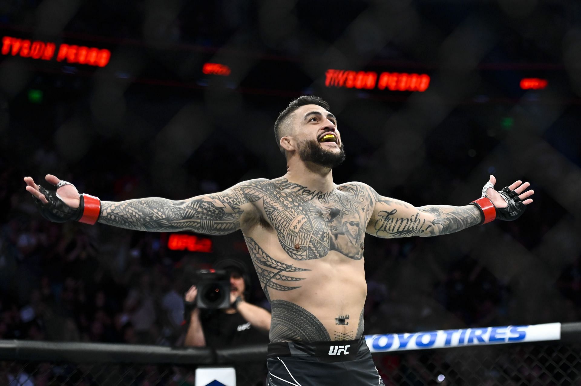 Tyson Pedro has made a mark in the octagon since his 2016 debut