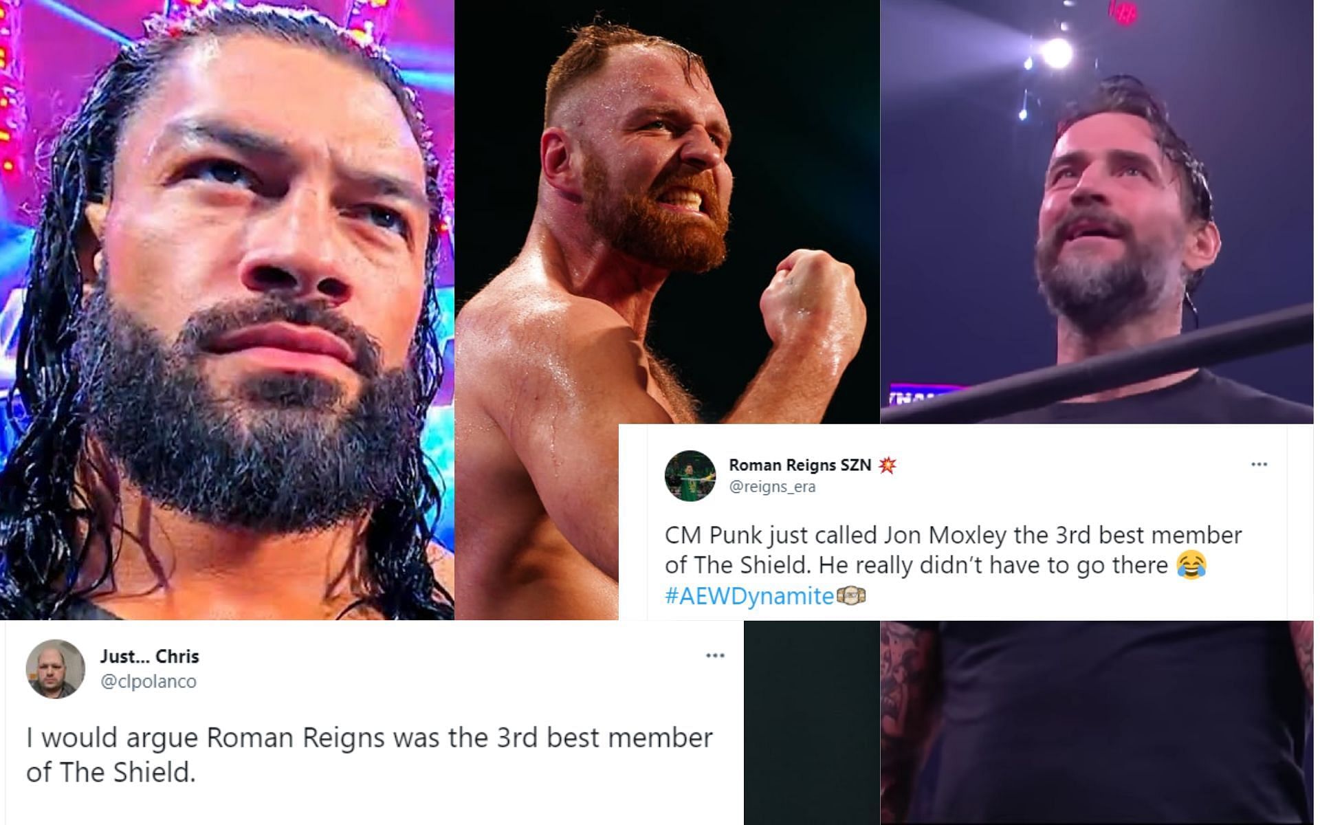 Netizens erupted over CM Punk&#039;s reference to some WWE names in a promo with Jon Moxley.