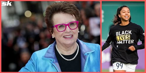 Billie Jean King showered praise on Madison Hammond.