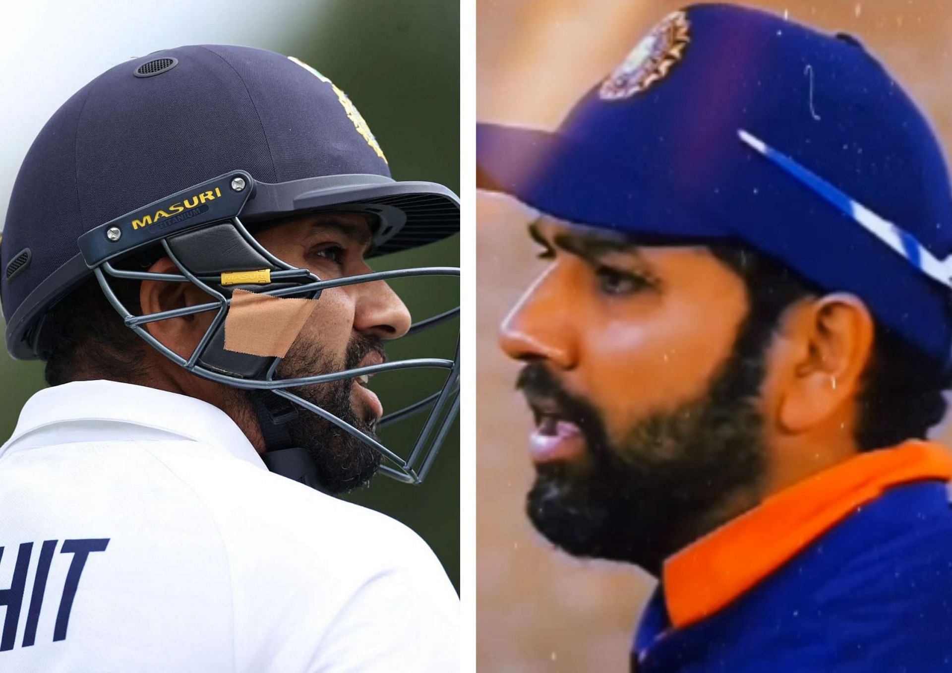 Even the usually ice-cool Rohit Sharma has let his emotions take over on the odd occasion (Picture Credits: Getty Images; Screengrab via YouTube).