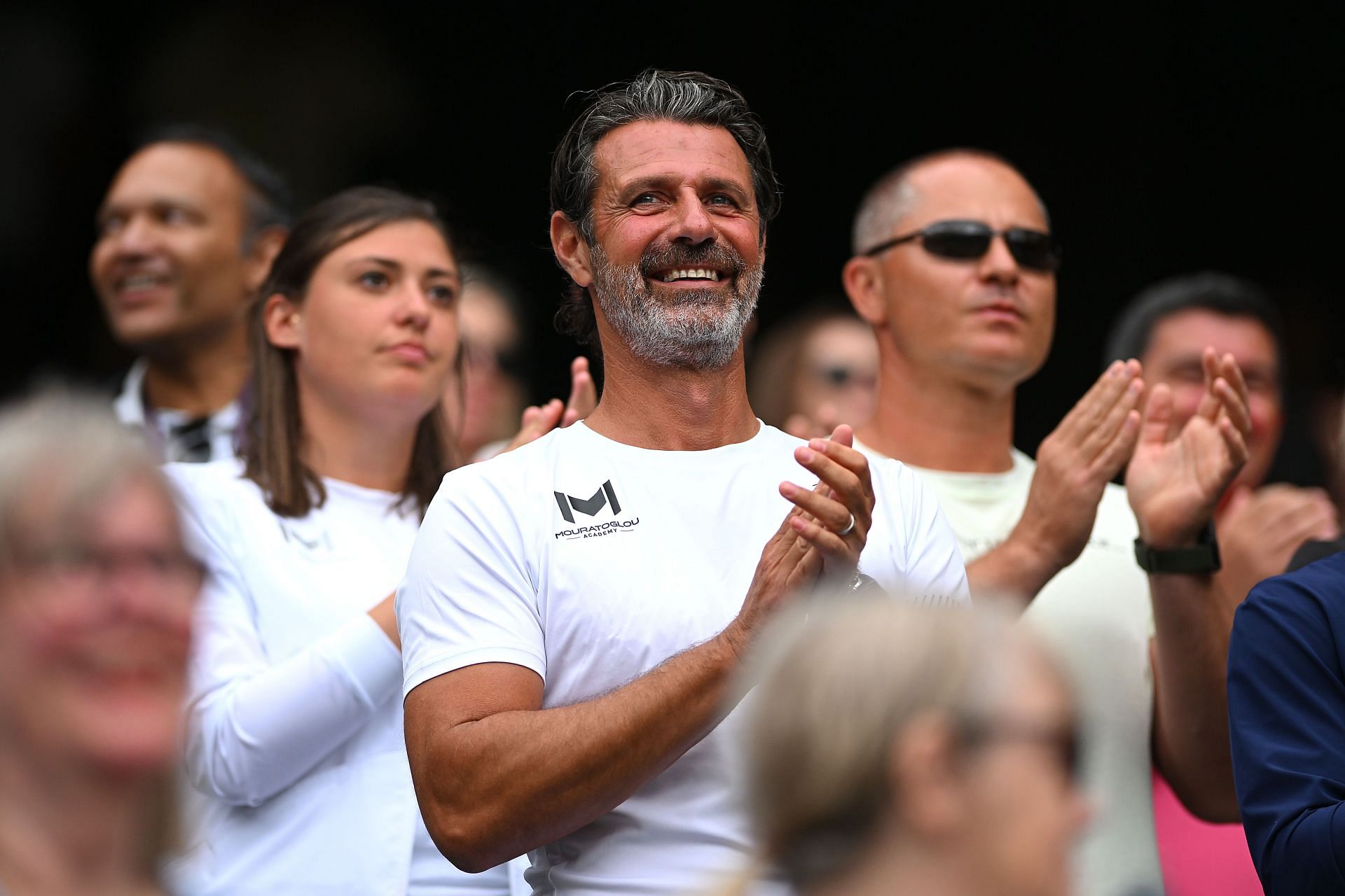 Patrick Mouratoglou at the Wimbledon Championships.