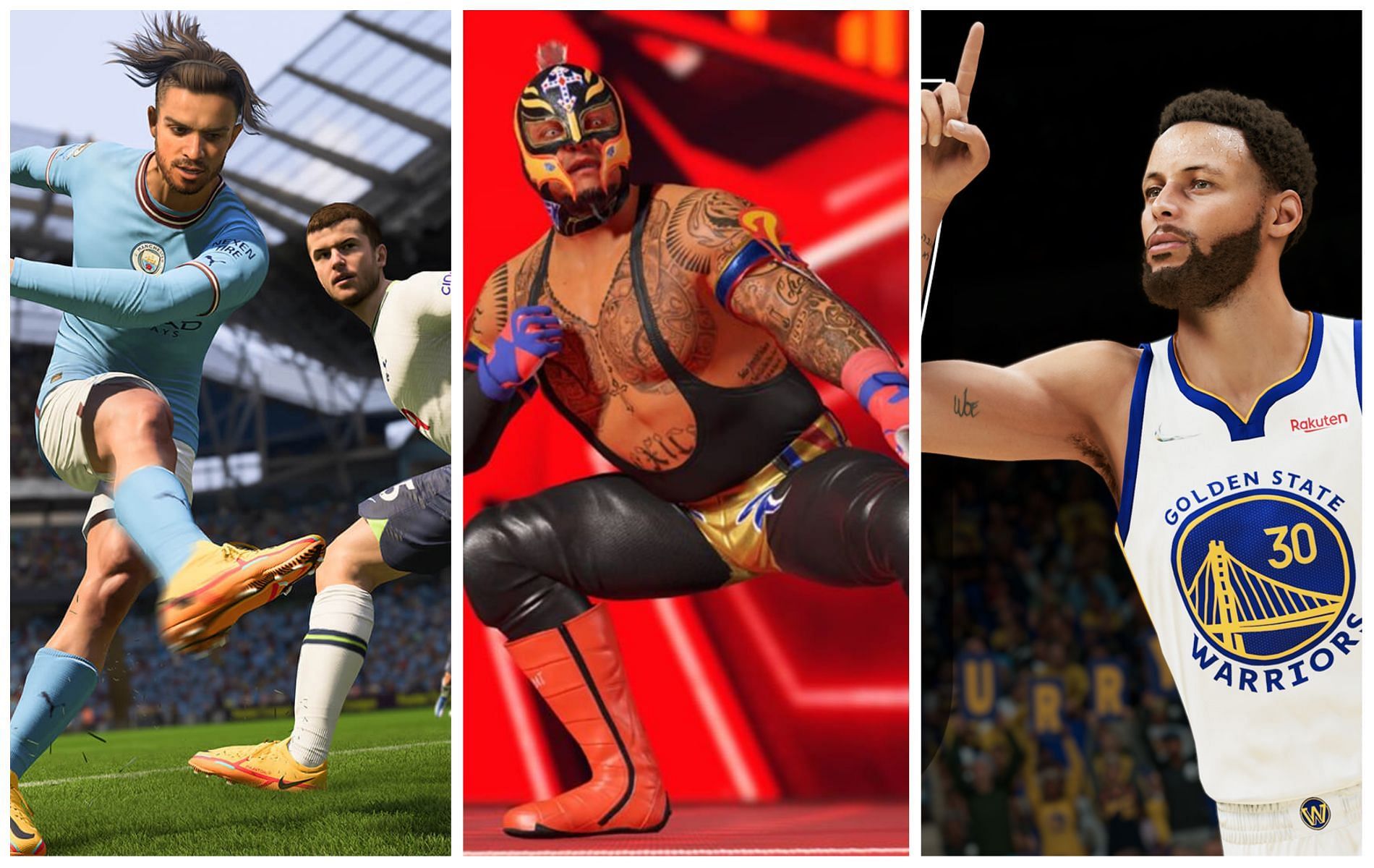 Sports games attract an international audience (Images via EA Sports and 2K)