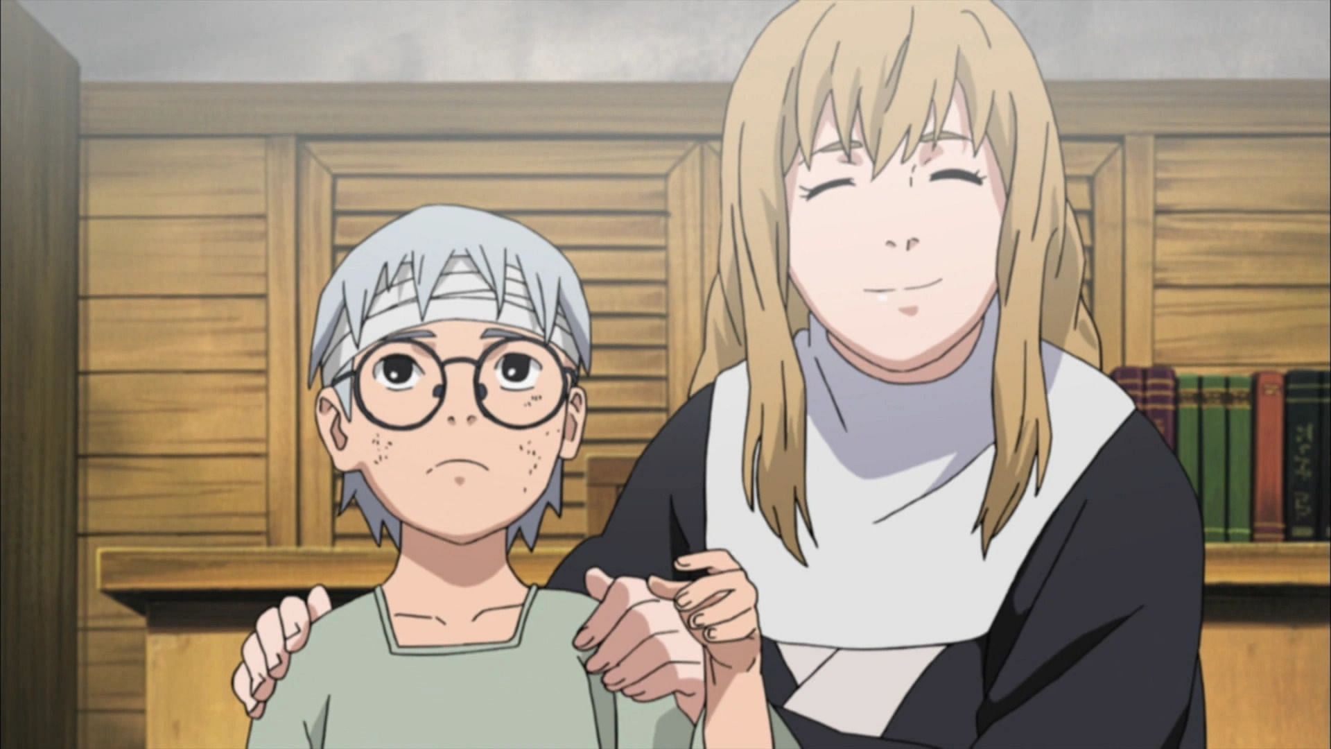 Kabuto as a kid in Naruto (Image via Studio Pierrot)