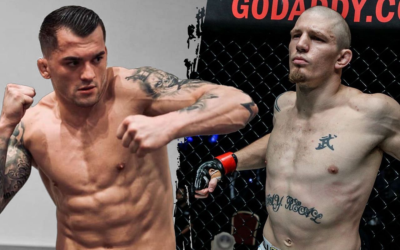 Roberto Soldic (left) responds to the callout of former ONE welterweight king Zebaztian Kadestam (right). (Image courtesy of ONE)