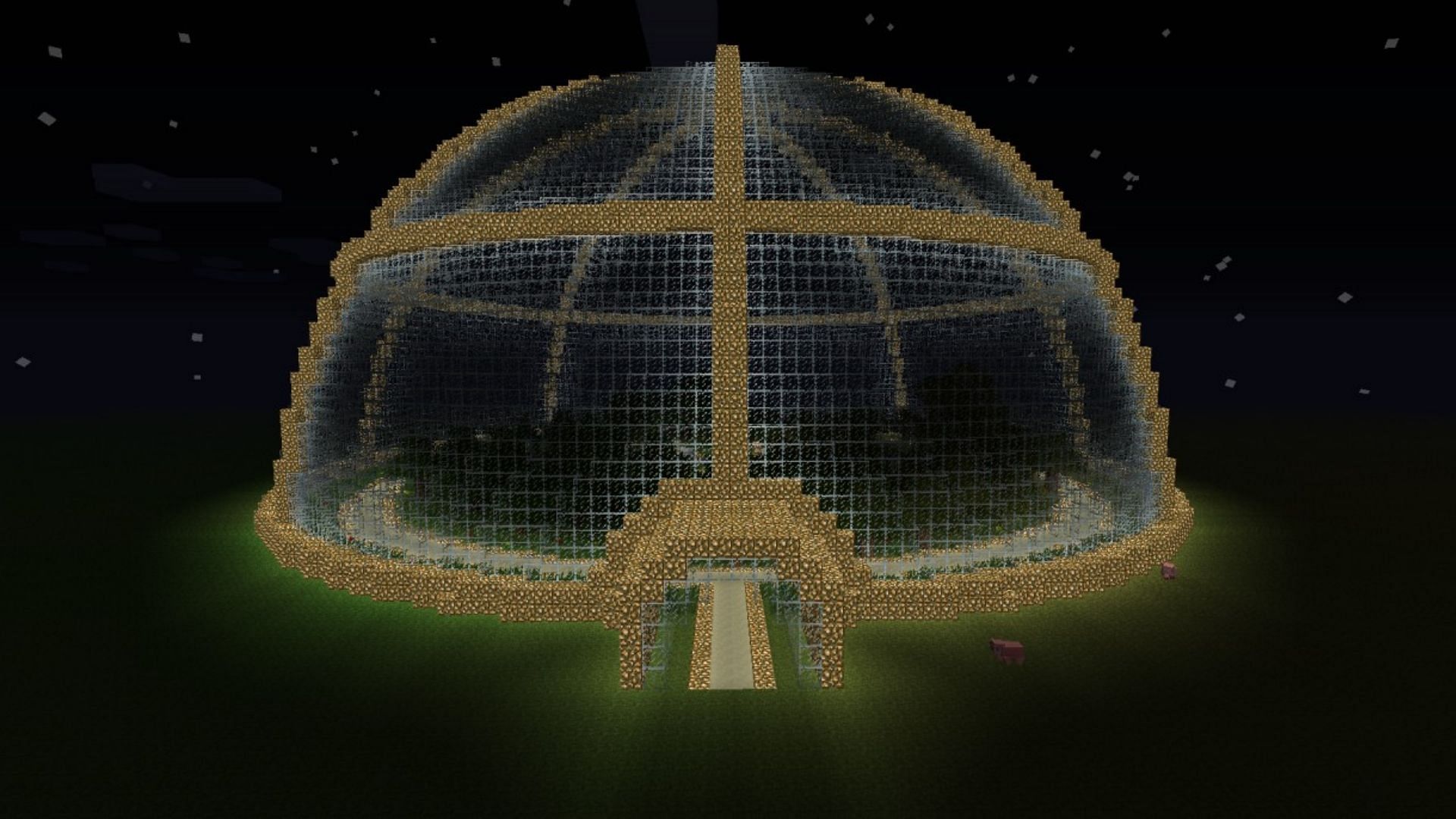 Domes are one of the most beautiful structures that players can build in Minecraft (Image via PlanetMinecraft/resupine)