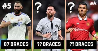 5 players with the most braces in the 21st century