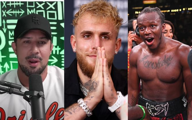 "Don't fight a YouTuber" - Brendan Schaub thinks Jake Paul would "beat the s**t" out of KSI
