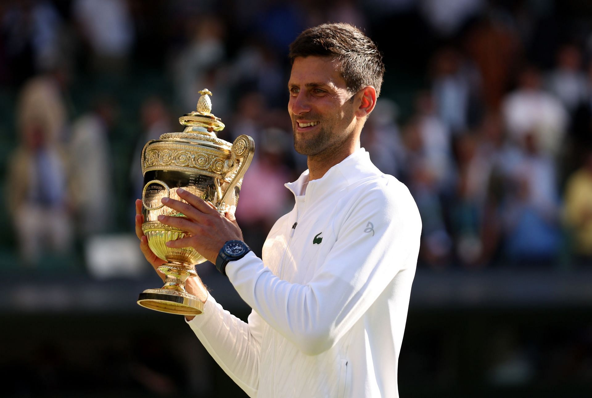 Djokovic at Wimbledon 2022 - Day 14