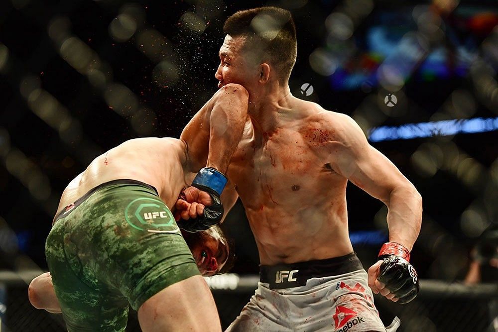 Chan Sung Jung was seconds away from victory before he walked into an elbow from Yair Rodriguez that knocked him silly