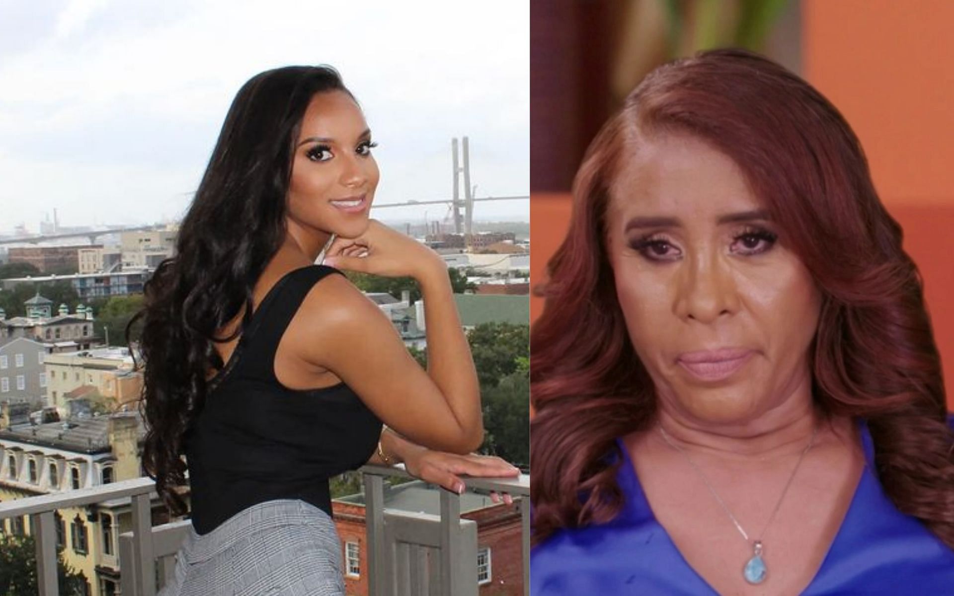 Chantel visits Lidia to save her marriage (Images via TLC and chantel_j_/Instagram)