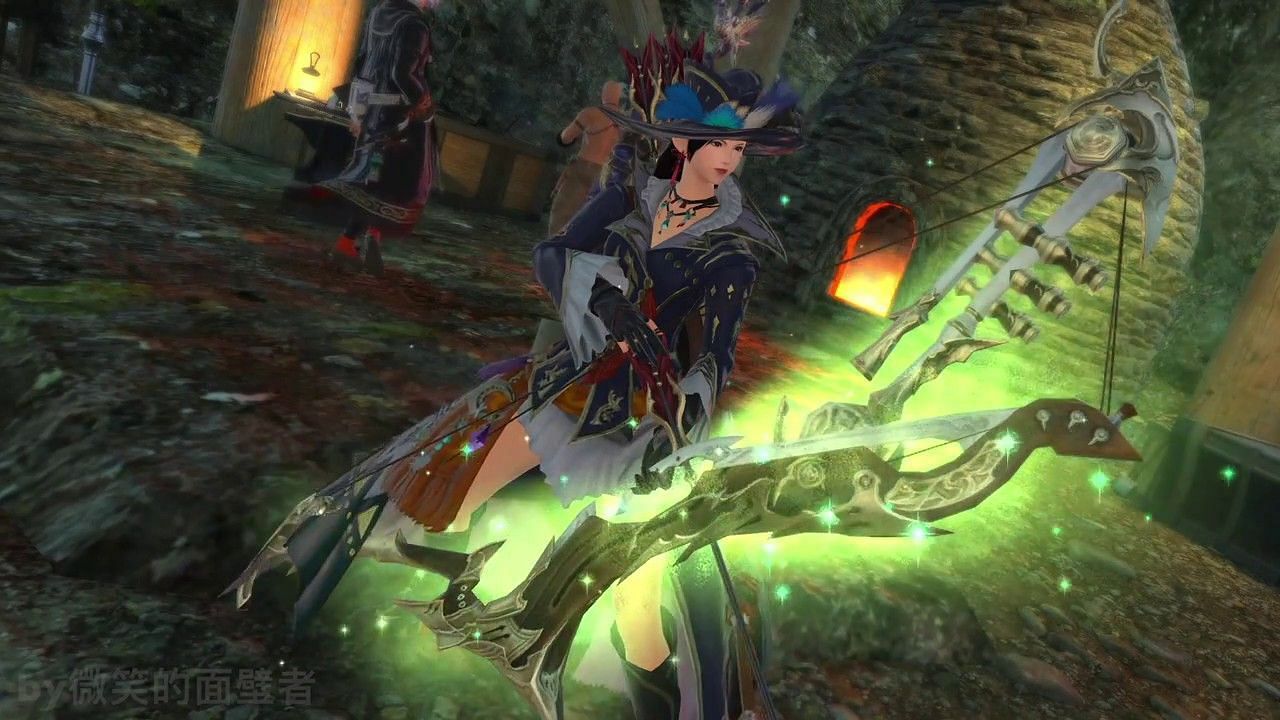 A look at one of the Eureka Anemos weapons in Final Fantasy XIV (Image via Square Enix)